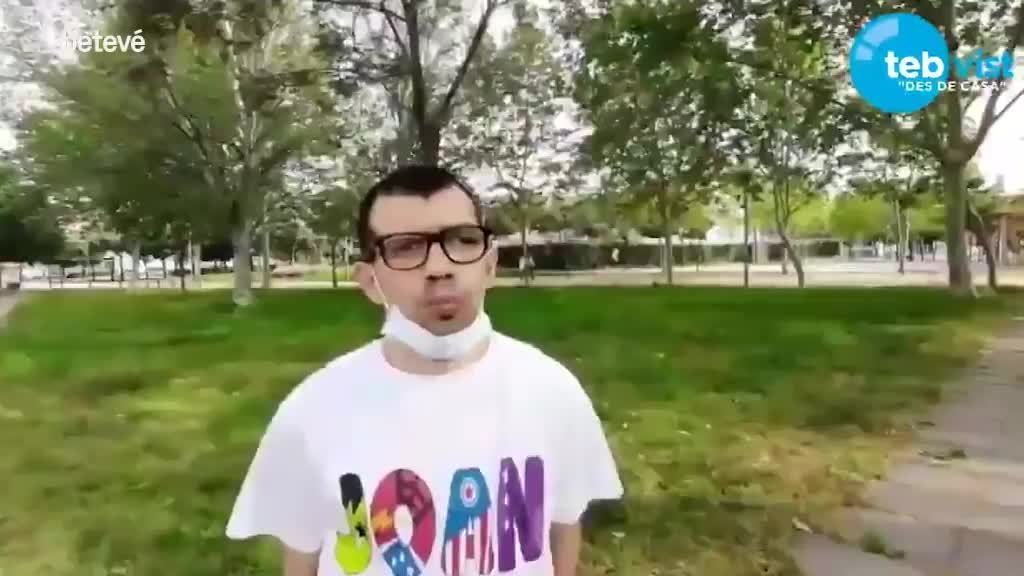 5 de Juny de 2020 Joan Roselló, Irene Remesal i Sandra Llamas preparen el desconfinament