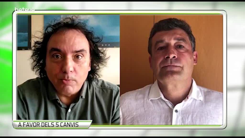 5 de Juny de 2020 ¿Què et sembla que es puguin fer cinc canvis?