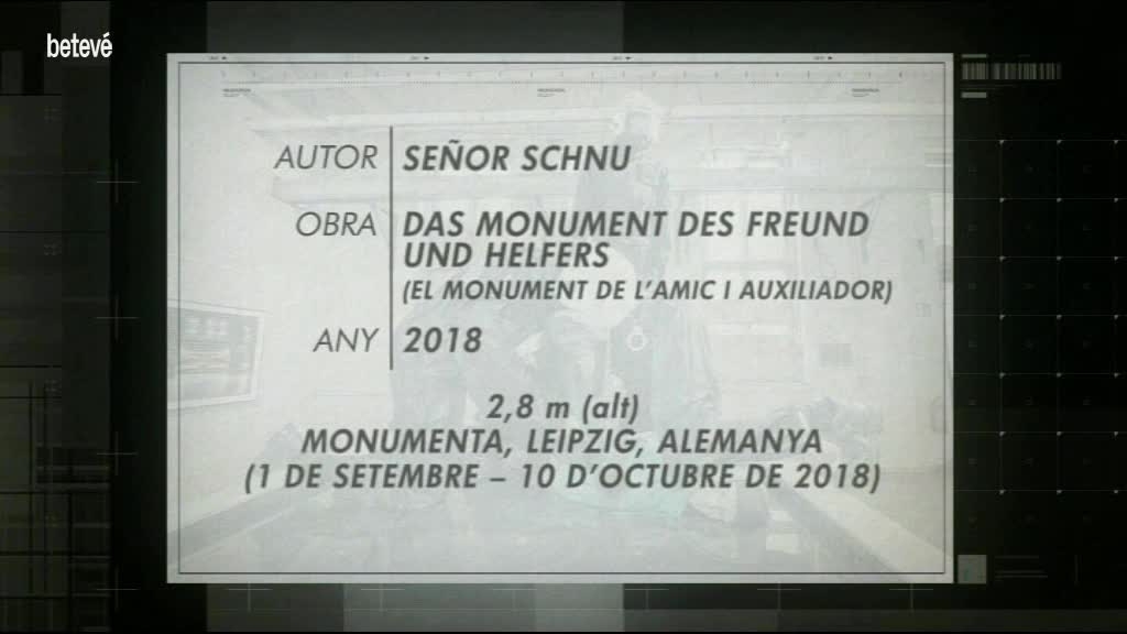 1 d'Octubre de 2018 “Das Monument des Freund und Helfers”, una instal·lació crítica amb la repressió policial