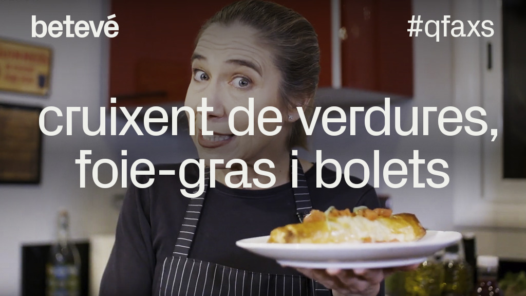 Cruixent de verdures, foie-gras i bolets 10 d'abril de 2019