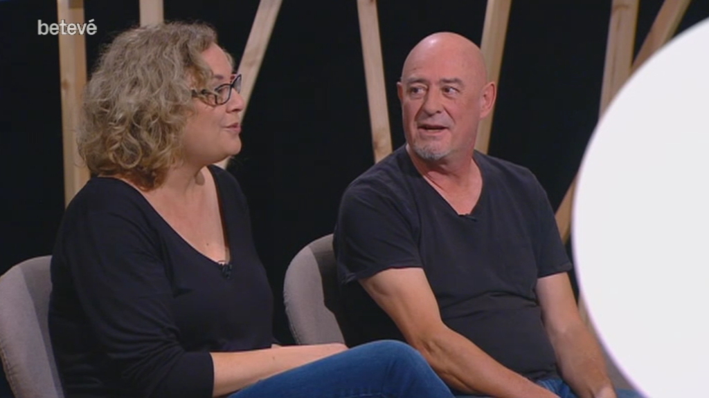14 de Novembre de 2018 Montse Serra, periodista i Joma, dibuixant