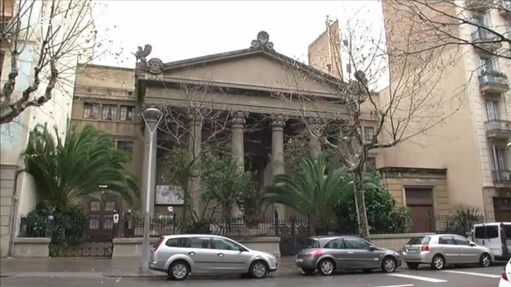 13 de Setembre de 2017 El templet neoclàssic del taller dels Masriera