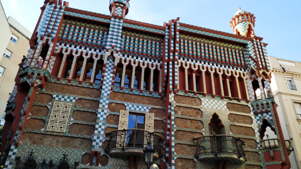 29 d'Octubre de 2018 Casa Vicens: la primera joia de Gaudí