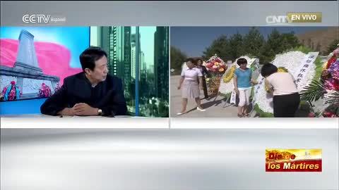 Ceremonia para conmemorar el Día de los Mártires en China