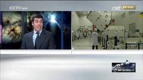 Programa especial antes del lanzamiento de la nave espacial Shenzhou-11