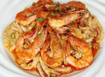 04/18/2016 Langostino con col china