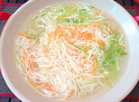 10/07/2015 Sopa de queso de soya y zanahoria