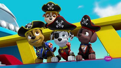 Cachorros piratas al rescate