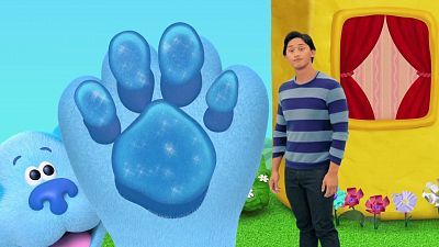 Jugando al escondite con Blue