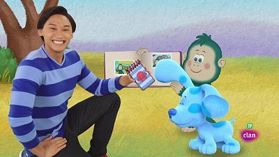 La hora del cuento de Blue con Camila