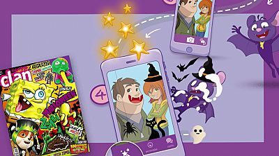 ¡Halloweenizate y gana premios con la app y la revista de Clan!