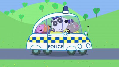 El coche de policía