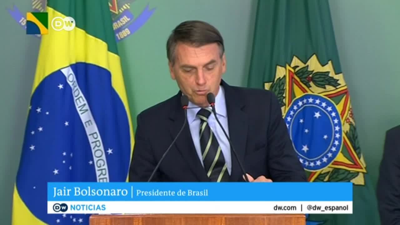 Bolsonaro facilita la posesión de armas de fuego