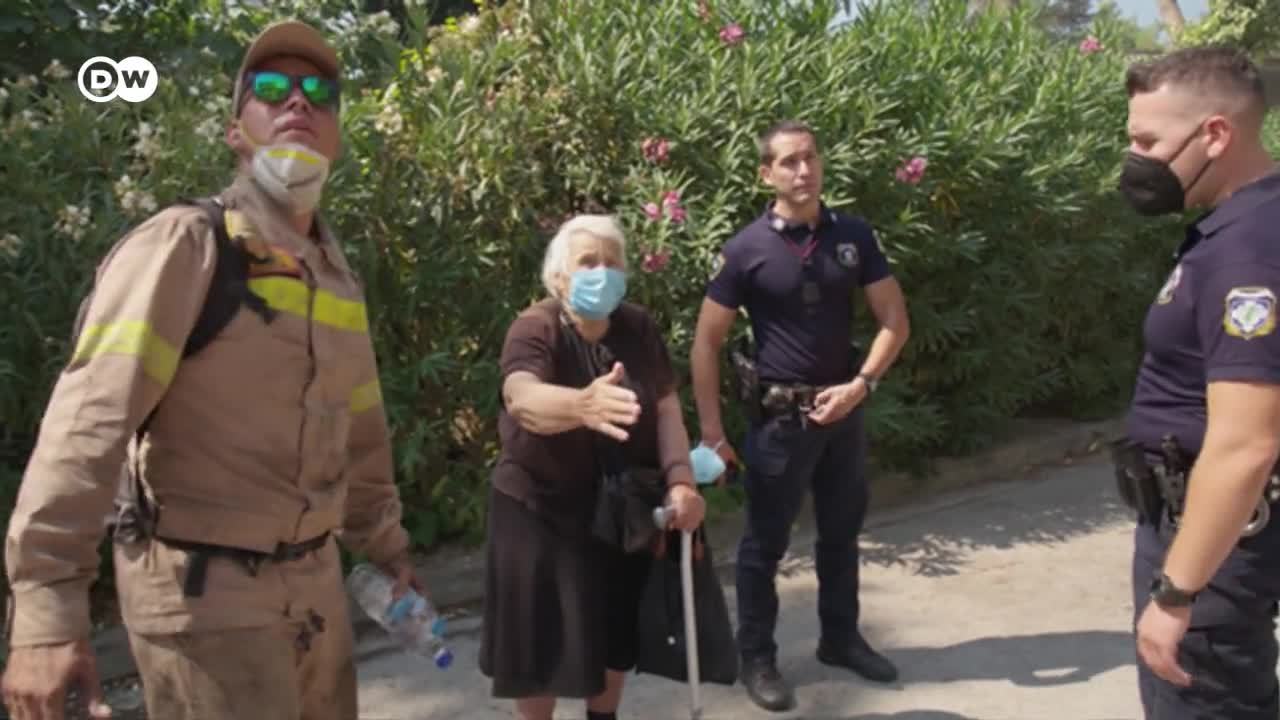 Devastadores incendios en Grecia