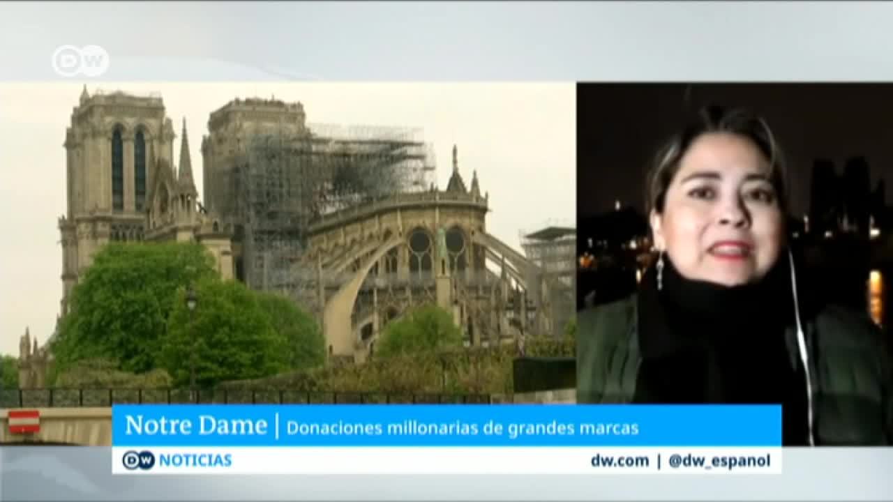 Donaciones millonarias para Notre Dame