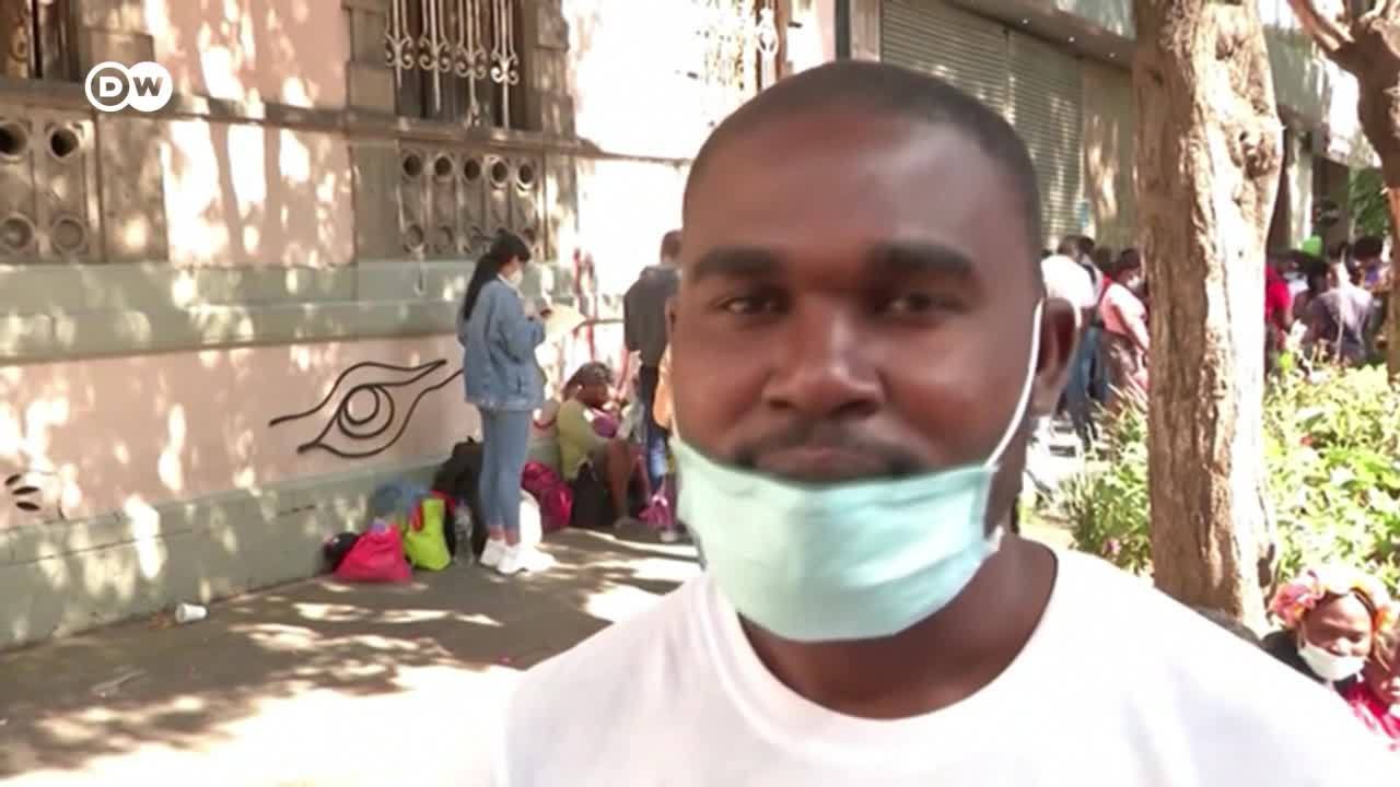 Haitianos buscan asilo en México