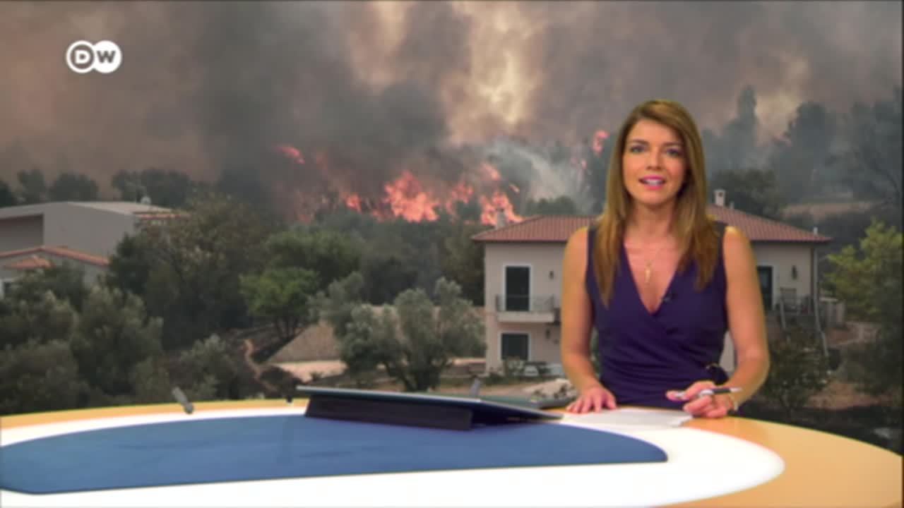 Incendios provocan una nube tóxica sobre Atenas