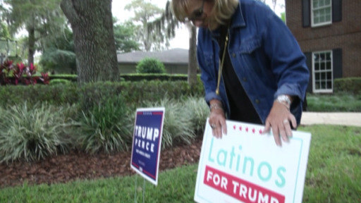 Latinos a favor de Trump en Florida