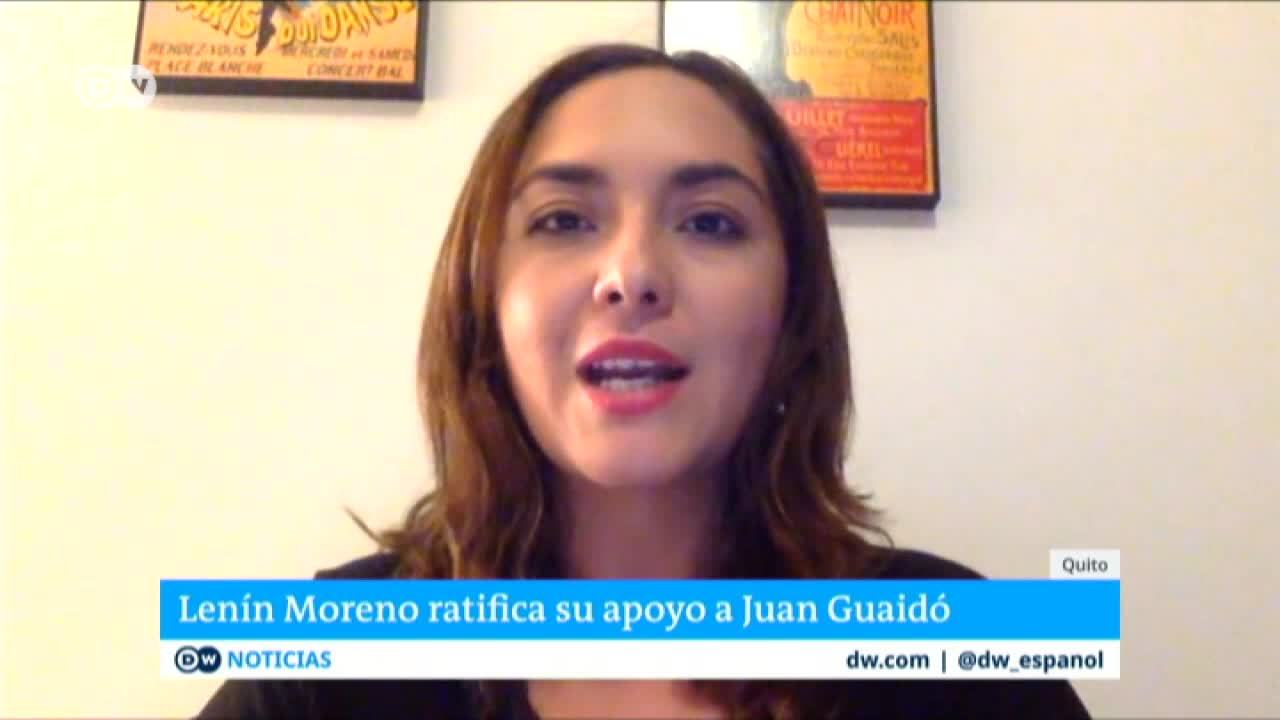 Lenín Moreno ratifica a Juan Guaidó