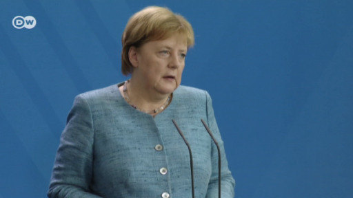 Merkel recibe a Sebastián Piñera en Berlín