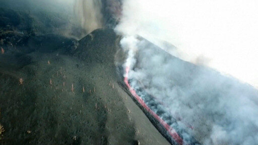 Se intensifica la actividad volcánica en La Palma