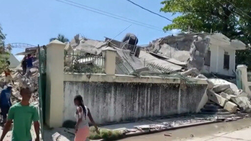 Terremoto de 7,2 golpea la isla de Haití