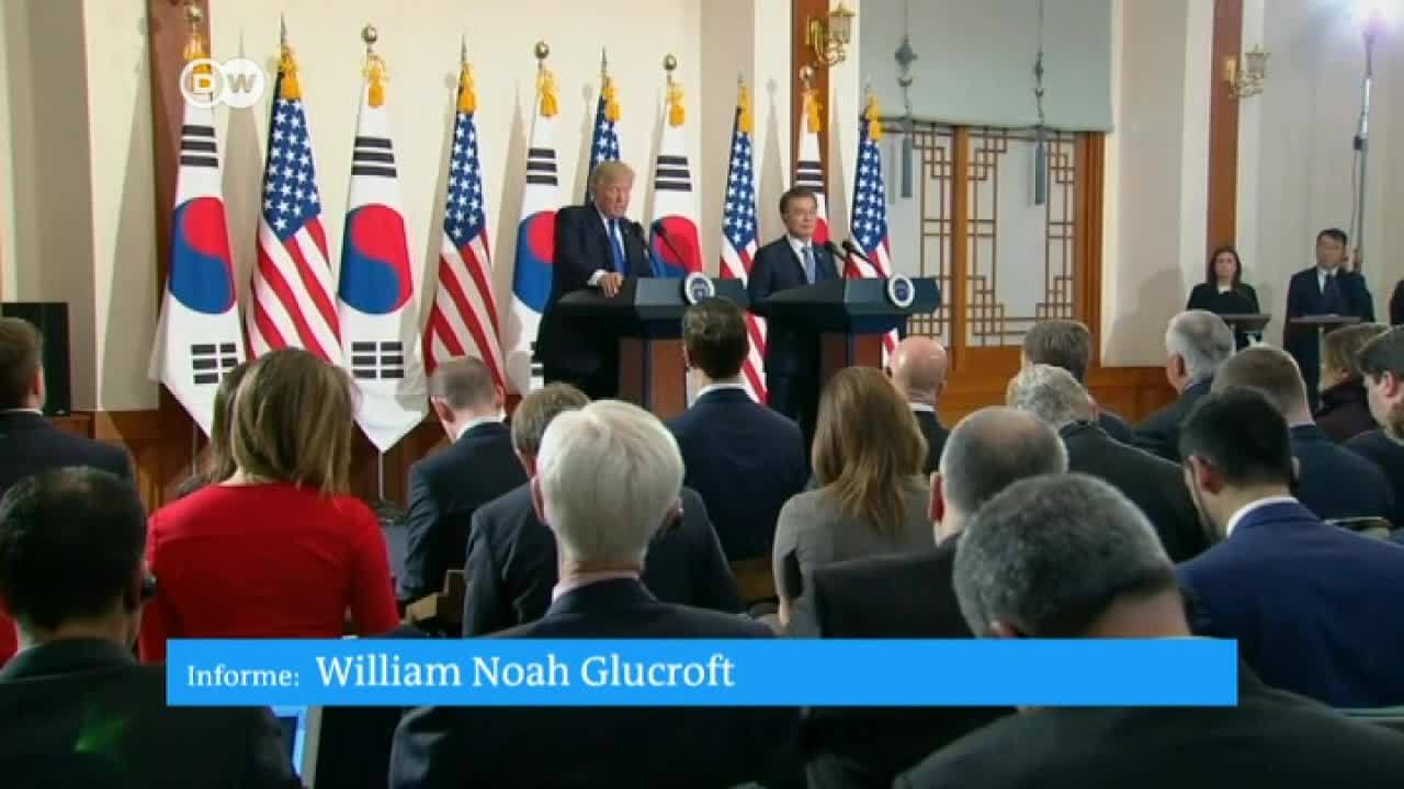 Trump se decanta por negociar en su visita a Corea del Sur
