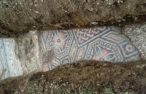 Mosaico descubierto en la región italiana del Véneto