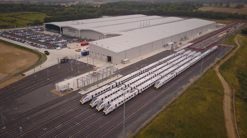 La red ferroviaria inglesa se renueva con trenes bala japoneses