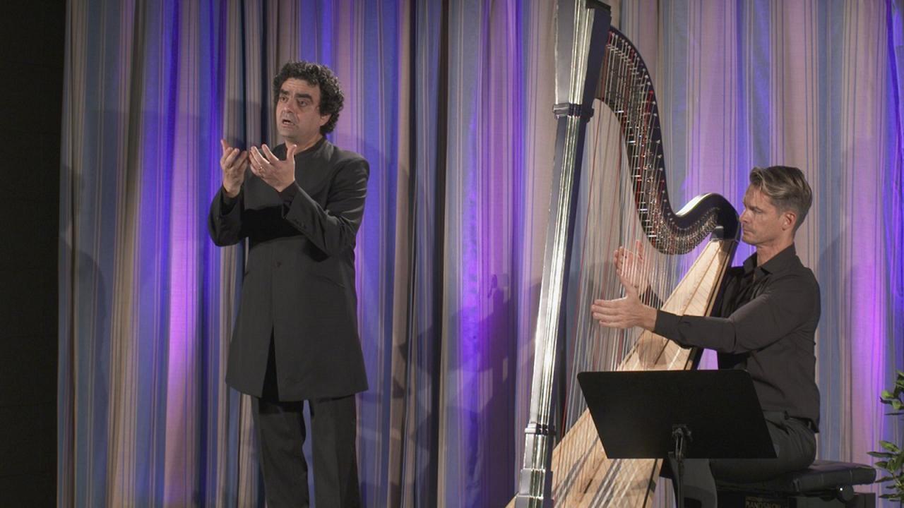 Rolando Villazón y Xavier de Maistre: tenor y arpa para Serenata Latina