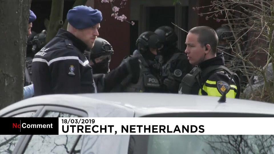 Amplio despliegue policial en Utrecht tras el tiroteo en un tranvía