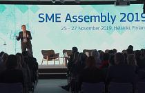 En busca de una economía sostenible en la Asamble de las PYMES en Helsinki