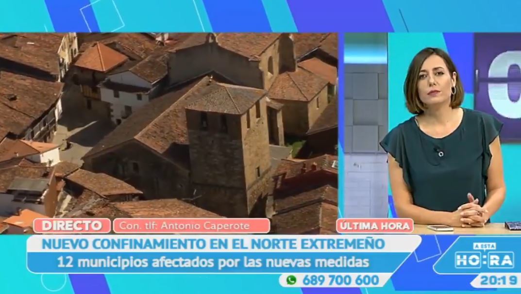 12 municipios en confinamiento perimetral en el norte de Extremadura