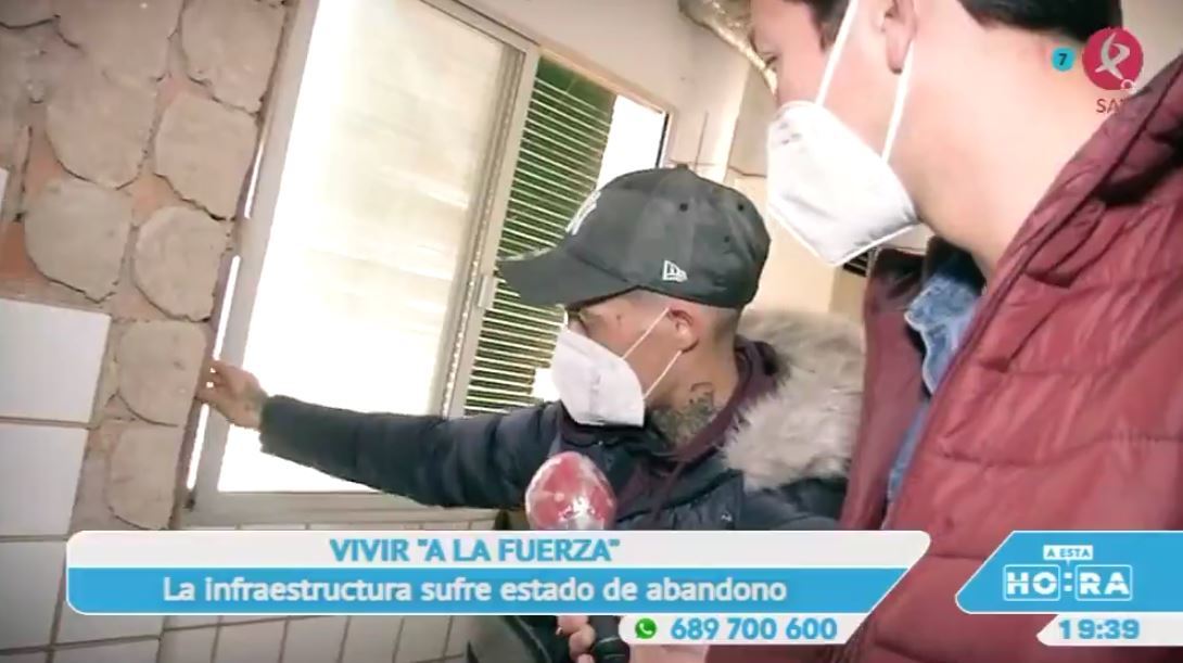 Comprobamos las condiciones de vida de varias familias okupas en Badajoz