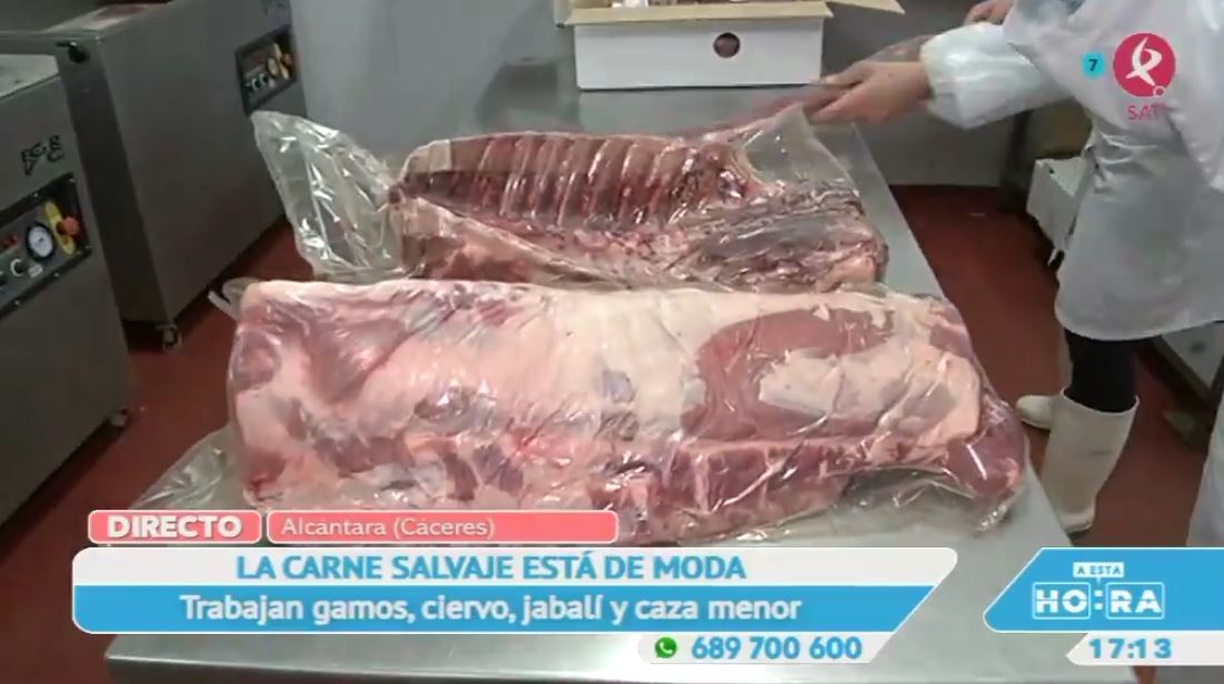 La carne de caza de Alcántara más cotizada