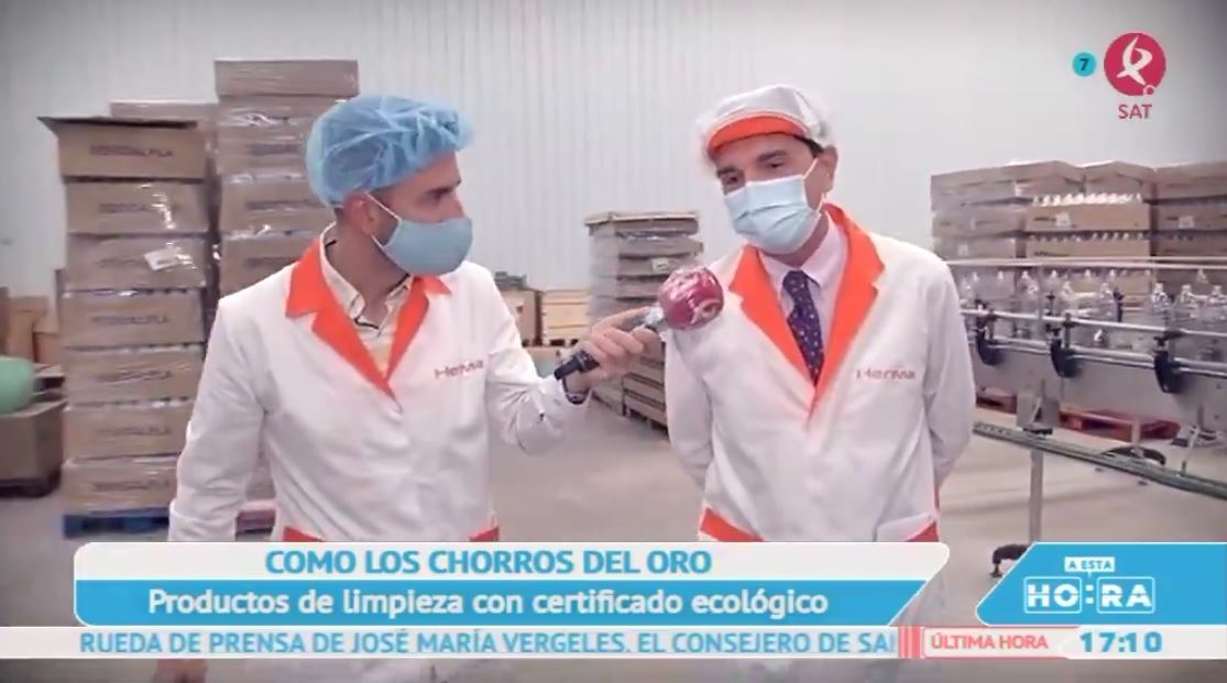 Los productos de limpieza que se fabrican en Extremadura y llegan a todo el mundo