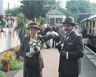 Agatha Christie y sus personajes Hércules Poirot & Miss Marple