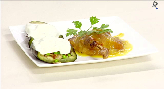 Confit de pato con salsa de naranja (18/02/14)