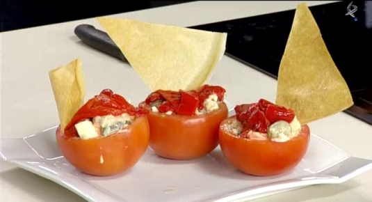 tomates rellenos de ensaladilla (18/09/13)