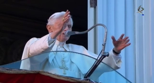 renuncia oficial  del Papa Benedicto XVI (28/02/13)