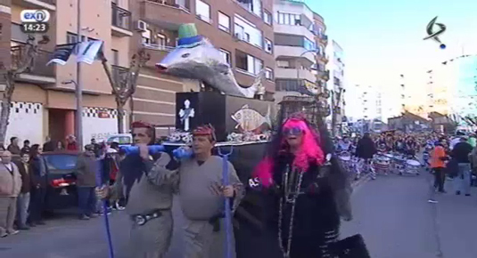 En Badajoz despiden el Carnaval con el tradicional entierro de la sardina