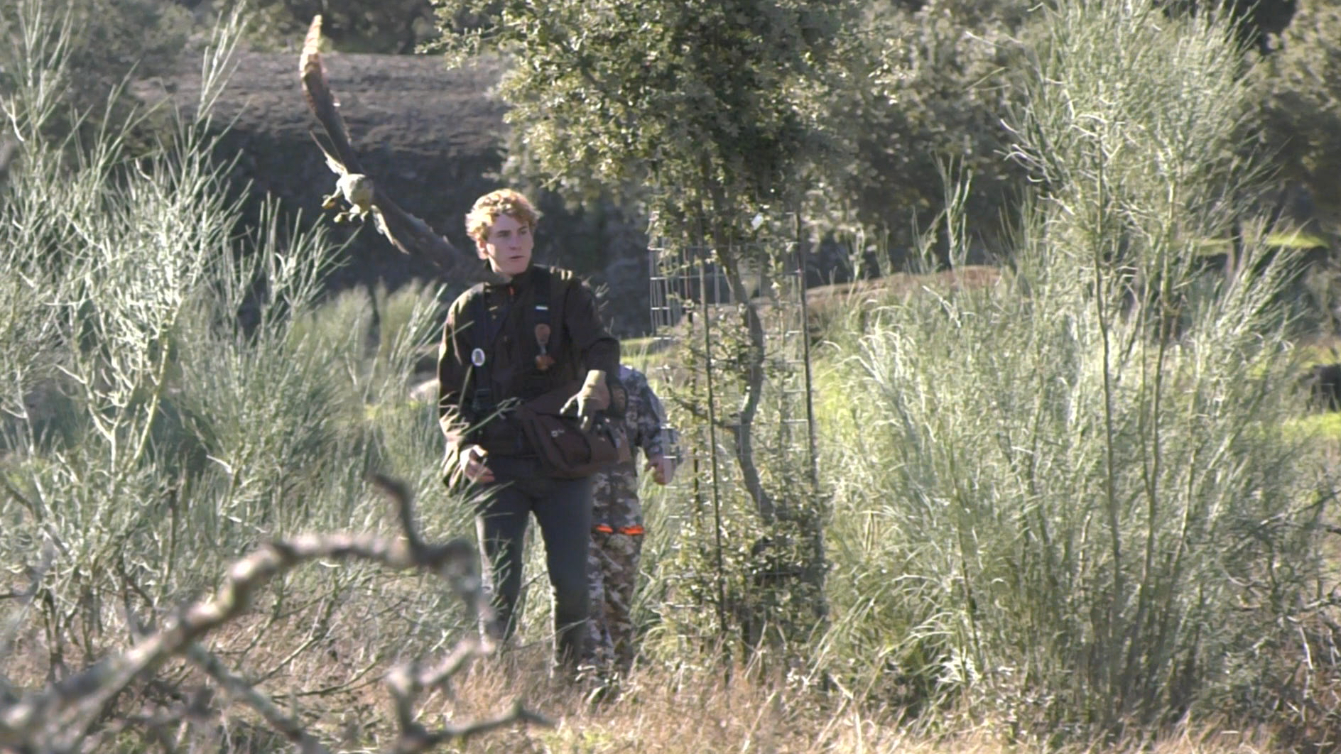 Gabriel Miguel y su pasión por la cetrería le llevó a ganar el campeonato de Extremadura