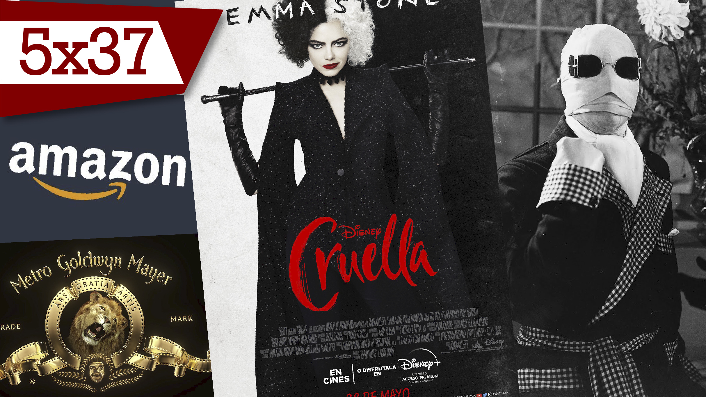 'El hombre invisible', 'Cruella' y la compra de MGM (28/05/21)