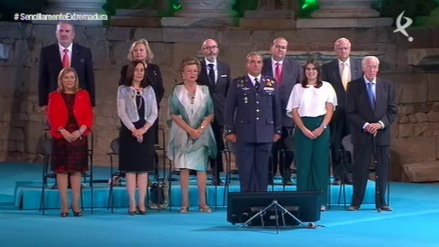 Entrega de medallas de Extremadura 2015 (07/09/15)