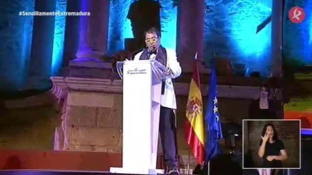 Entrega de la Medalla de Extremadura 2017 a Pepe Extremadura