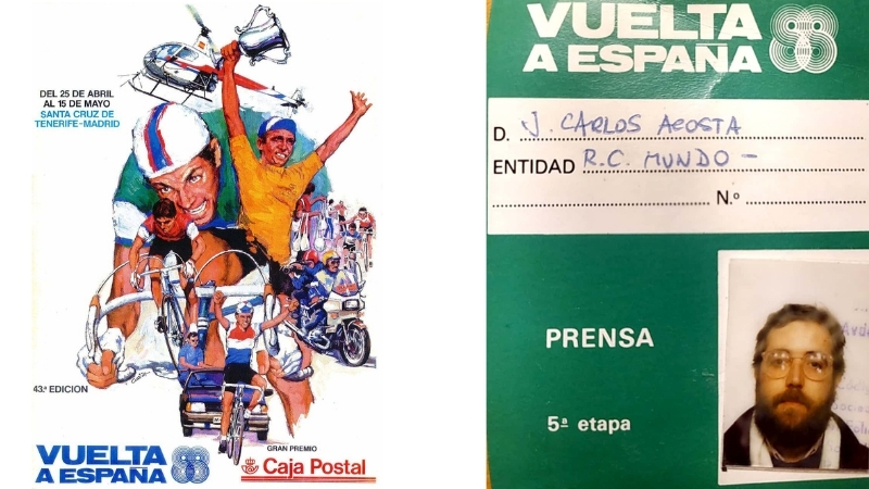 El día que a Juan Carlos Acosta le expulsaron de La Vuelta