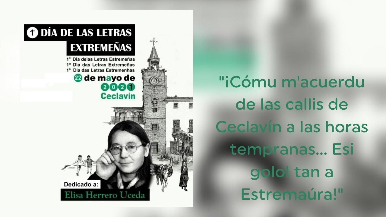 El día de las letras extremeñas recuerda a Elisa Herrero Uceda