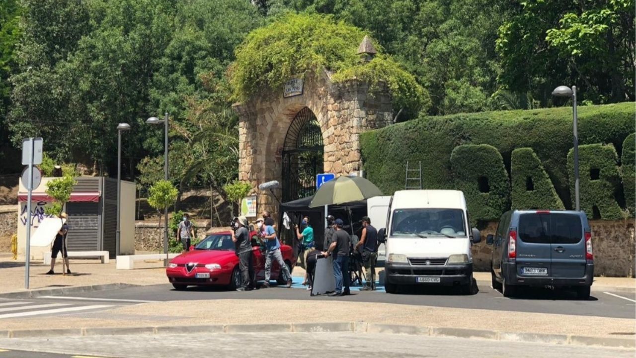 Plasencia de cine con el rodaje de 