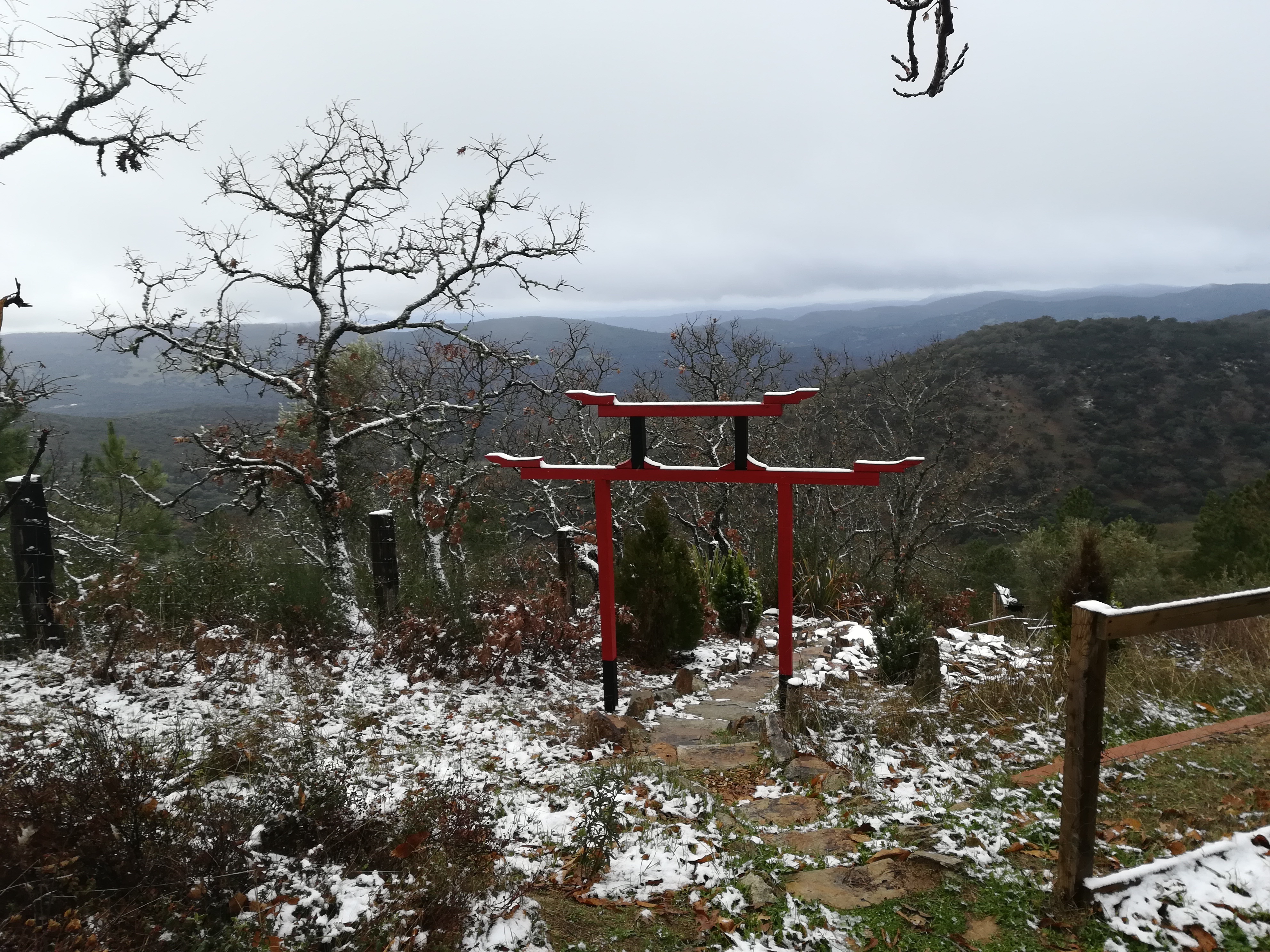 Un jardín japonés en la comarca extremeña de Tentudía