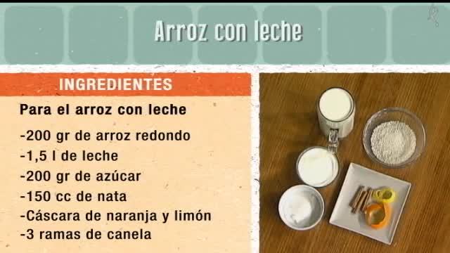 Arroz con leche (10/03/16)